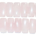 Rose Quartz 10x20 Double Drill 8-Inch