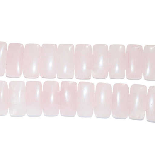 Rose Quartz 10x20 Double Drill 8-Inch