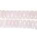 Rose Quartz 10x20 Double Drill 8-Inch