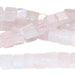 Rose Quartz 6mm Cube 8-Inch