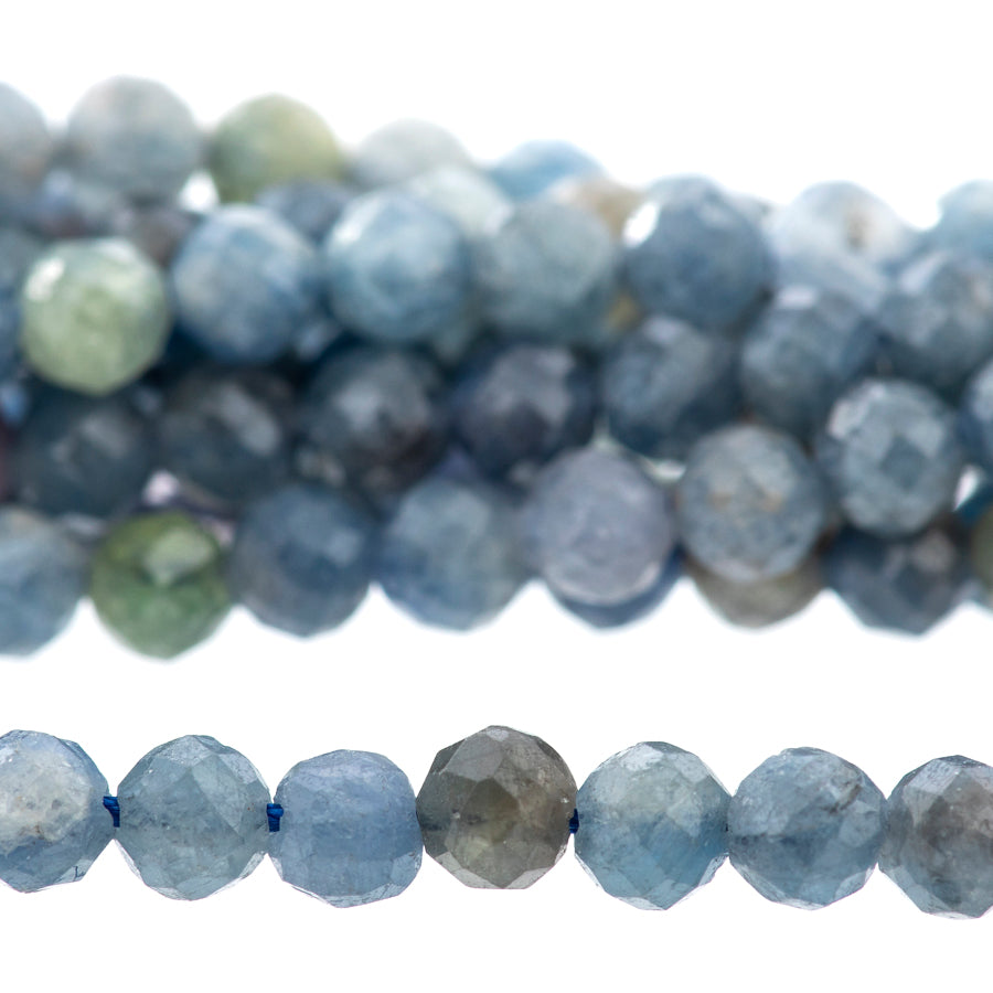 Sapphire 3mm Round Faceted - 15-16 Inch