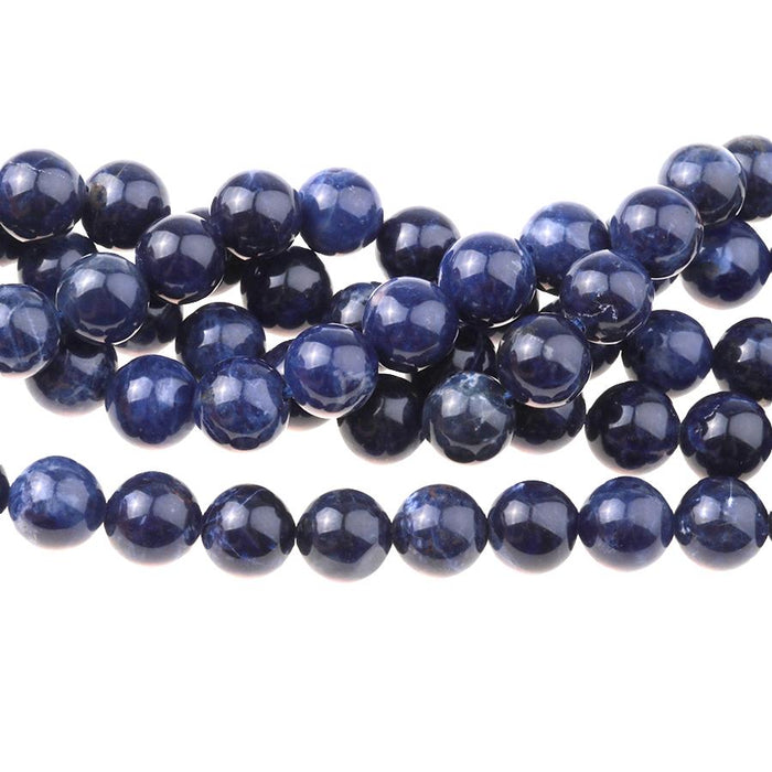 AAA Grade Sodalite 10mm Round 15-16 Inch