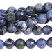 Sodalite 8mm Faceted Round 15-16 Inch