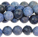 Sunset Dumortierite 10mm Faceted Round 15-16 Inch