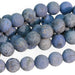 MATTE Sunset Dumortierite 10mm Round 15-16 Inch