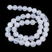 Selenite 10mm Round A Grade 15-16 Inch