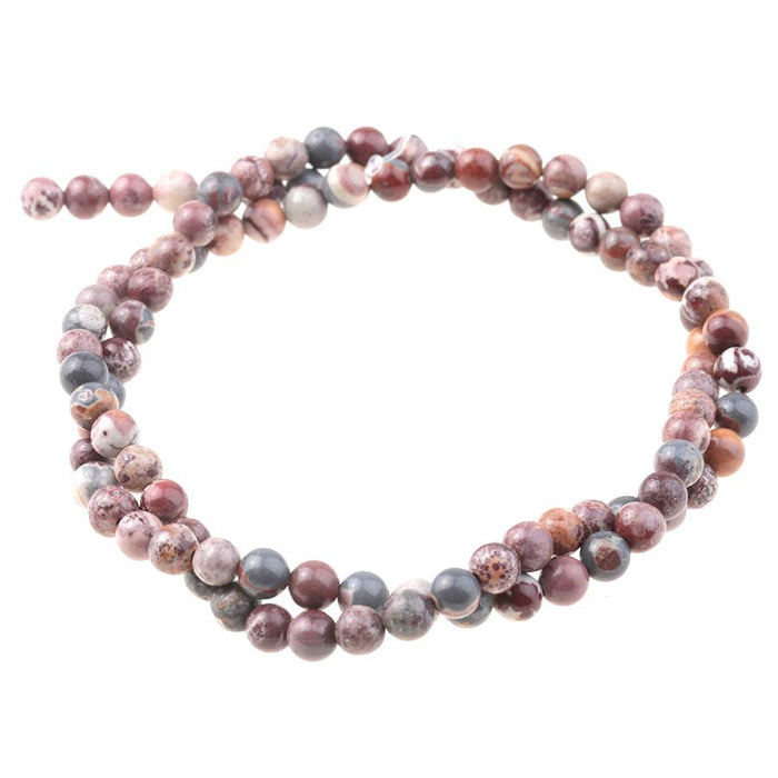 Sonora Jasper 4mm Round 15-16 Inch