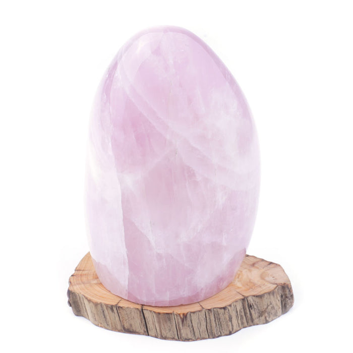 Rose Quartz Freeform Specimen 4.5x4 Inches (650-950 grams) - DS ROCK SHOP