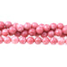 Thulite 8mm Round 15-16 Inch