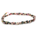 This is a Dakota Stones 2x3mm Tourmaline Gemstone strand with A grade faceted rondelle beads in 15-16 inch strand.
