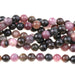 Multi Tourmaline 8mm Round 15-16 Inch