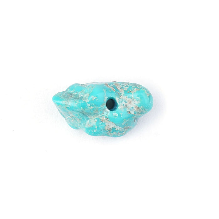 Campitos Turquoise 2mm Hole Size, Single Bead 10-20mm Nugget - Large Hole