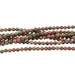 Unakite 4mm Round 15-16 Inch