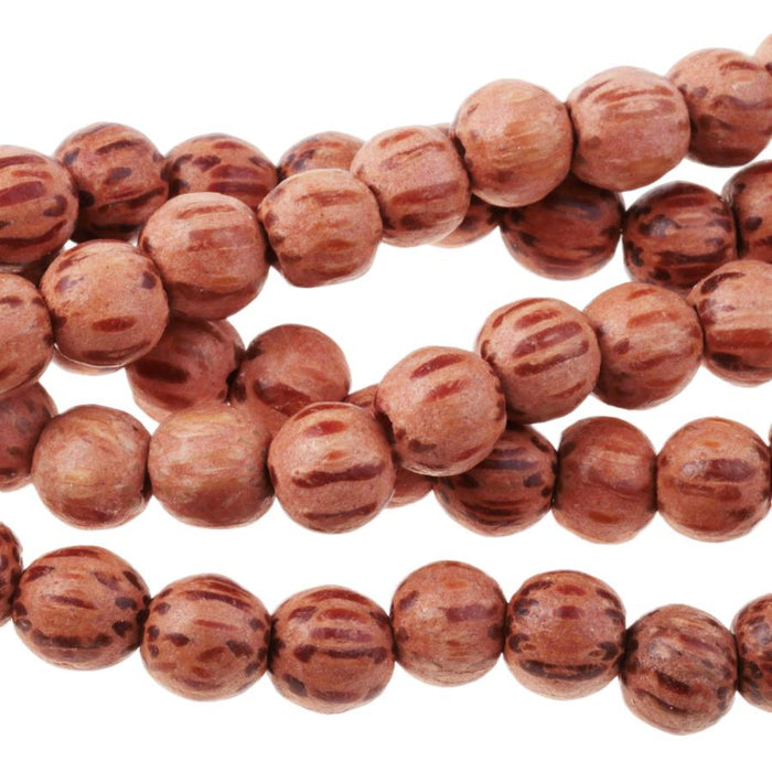 LIGHT Bahi (Palm) 6mm Round 15-16 Inch