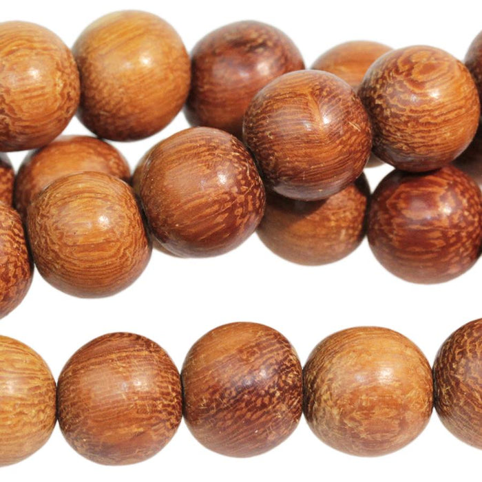 Madre de Cacao 10mm Round 15-16 Inch