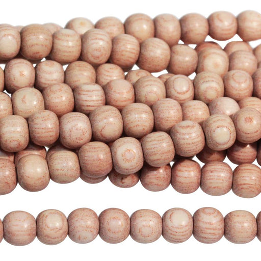 Rose Wood 4mm Round 15-16 Inch