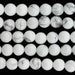 White Howlite 6mm Round 8-Inch