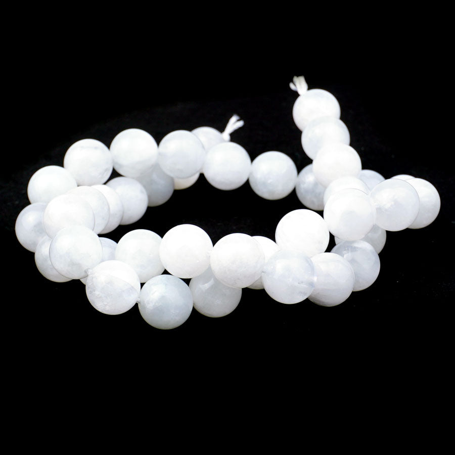 White Moonstone 10mm Round - Limited Editions - 15-16 inch