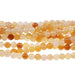 Yellow Jade 4mm Round 8-Inch