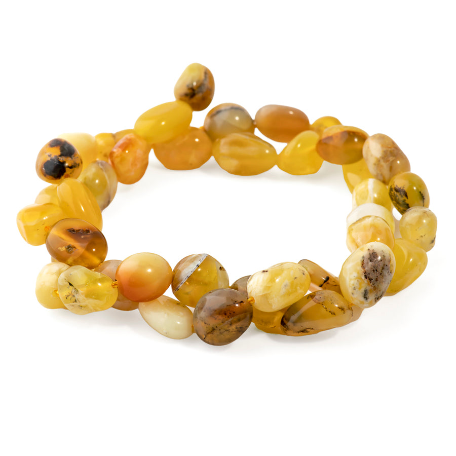 Yellow Opal Beads