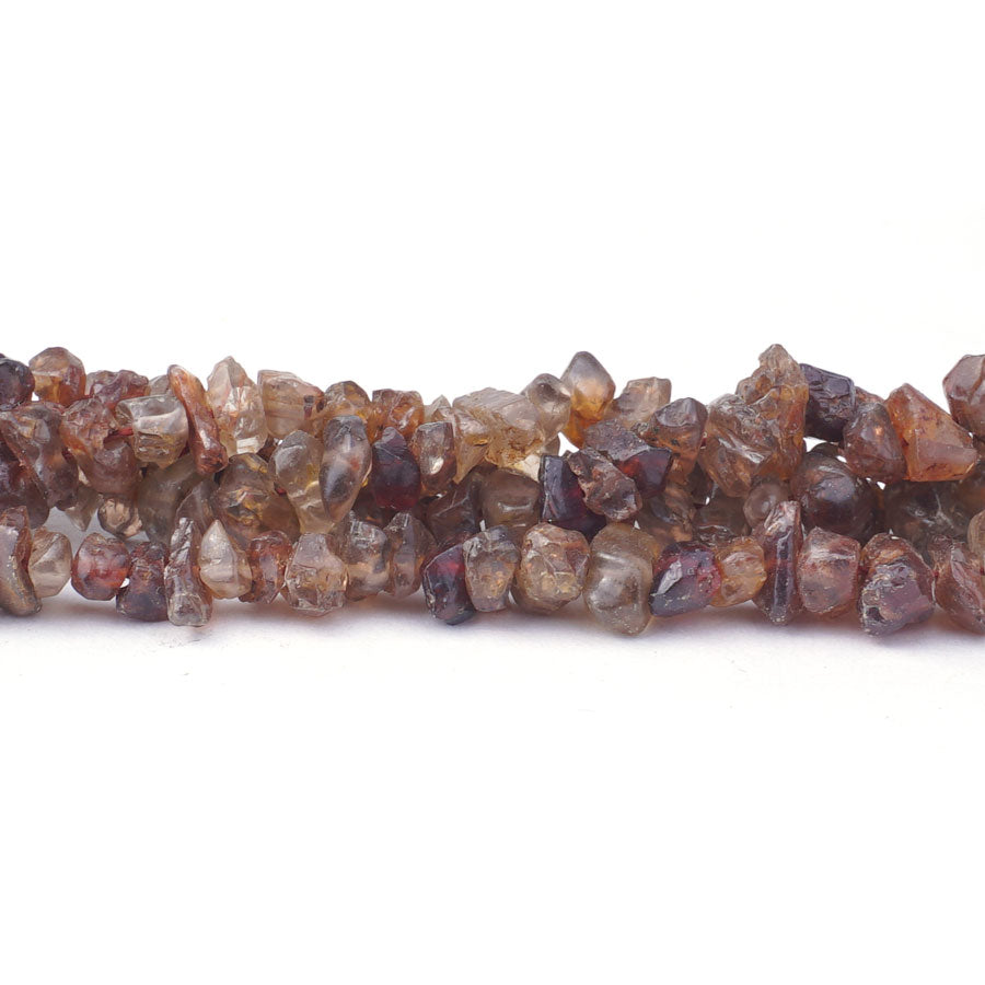 Natural Zircon 4X6-5X8mm Rough Nugget Side Drill - Limited Editions - 15-16 inch