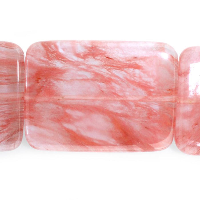 Cherry Quartz 30x40 Rectangle 8-Inch